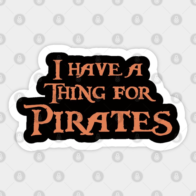 Pirates Sticker by old_school_designs